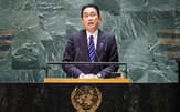 Japan's Prime Minister Fumio Kishida addresses the 78th Session of the U.N. General Assembly in New York City, U.S., September 19, 2023.  REUTERS/Eduardo Munoz