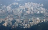 FILE PHOTO: Aerial view of residential housing seen through the window of an airplane in Hong Kong, China October 24, 2020. REUTERS/Tyrone Siu/File Photo