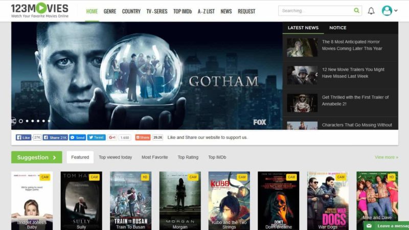 123Moviesonline – Watch 123 Movies, TV Shows Free