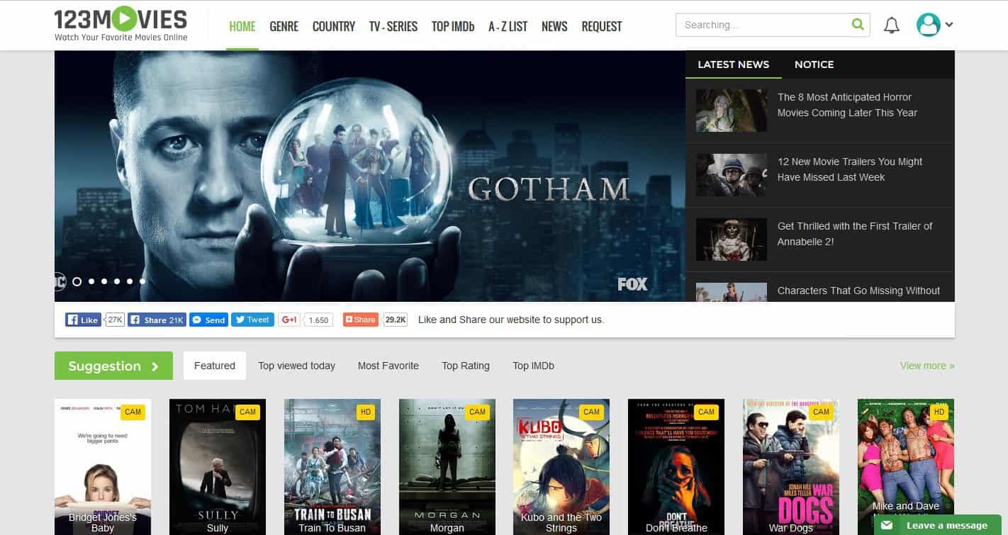 123Moviesonline – Watch 123 Movies, TV Shows Free